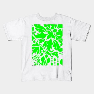 green leaves Kids T-Shirt